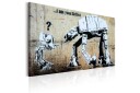 Tavle I Am Your Father By Banksy 90X60   Artgeist sp. z o. o.