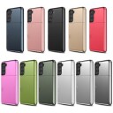 Samsung Galaxy S21 FE 5G Hybrid-deksel med Skyvekortspor Svart