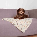 Trixie Lingo Hunde- og Katteteppe 75 x 50 cm Beige Fleece
