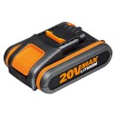 Worx 20V Batteri 2Ah Med Batteri Indikator