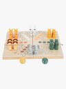 Small Foot Wooden Ludo Game Safari 6 Players
