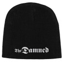 Damned The The Damned Unisex Beanie Hat: Gothic Logo Black