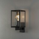 Konstsmide Carpi vegglampe opp/ned E27 svart.