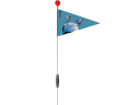 Puky SW 3 sikkerhedsflagg Breezy Blue