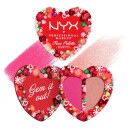 NYX PROFESSIONAL MAKEUP Bling The Halls Face Palette 02 Pink gem & Qua