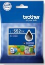 Brother LC552BK svart blekkpatron 550 sider