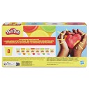 Play Doh Rainbow 8 Pack Solid 680G
