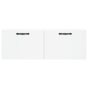vidaXL Veggskap hvit 100x36,5x35 cm konstruert tre