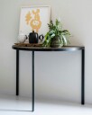 Englesson Square Konsollbord 93xx46x70 cm Svart/Burned Walnut
