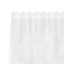  Gardiner med gardiner Hvit Polyester