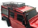 Yeah Racing TRX4-051 Metal Roll Cage w/ Luggage Tray & Super Bri