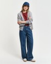 Gant Cardigan i ekstra fin lammeull GREY MELANGE XL