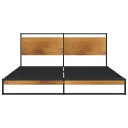 vidaXL Sengeramme metall 140x200 cm