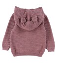 Fixoni Knit Cardigan Ls - Burgundy - 62