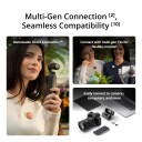 DJI Mic Mini 2 trådløs mikrofon 2TX + 1 RX med ladeetui