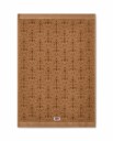 Lexington   Velour jacquard ornament håndkle 50x70 cm fudge