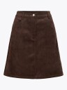 Vila Courdie High Waist A-Line Skirt Brun 34