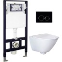 Bathlife Spola Vegghengt Toalett Inkl Sisterne