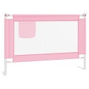 Vidaxl Sengehest småbarn rosa 100x25 cm stoff