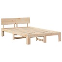  Sengestel med hodegavl 140x190 cm Solid furutre