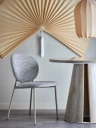 Bloomingville Percey Dining Chair   Beige   56X82X47CM