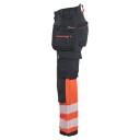 Blakläder 702516489955C34 Arbeidsbukse Varsel Svart Rod Svart Rod