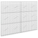 vidaXL Gabion med 5 mm Tråd og 5x10 cm Maske 200x10x150 cm