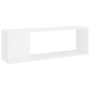 vidaXL TV-benk hvit 100x24x32 cm sponplate