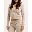 Juicy Couture, Dame, Gensere & Hettegensere, Beige, M,