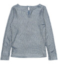 The New Genser TnLeah Ashley Blue/Gold The New 13 14 år 158 164 Genser Blå Metallic