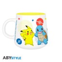 POKEMON - Breakfast Set Mug + Bowl - Pikachu & Kanto Starters