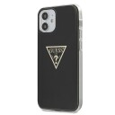 Guess Guhcp12spcumptbk Iphone 12 Mini 5,4" Czarny/Black Hardcase Metallic Collection