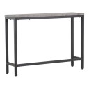 Rise konsollbord 30x110 cm betong dekor, svart.