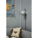 Frandsen BALL WALL LAMP - PALE GREY GLOSSY