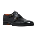 Santoni Herre Sko Svart 42 EU,