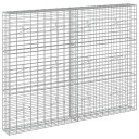 vidaXL Gabion med 5 mm Tråd og 5x10 cm Maske 200x20x150 cm
