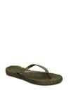 Ilse Jacobsen Flip Flops With Glitter   Green   41