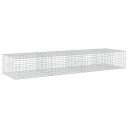 vidaXL Gabion med 3,5 mm tråd og 5x10 cm mesh 350x100x50 cm