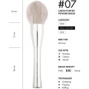 Make Up Store Face Brushes Large Pointed Powder Brush #07