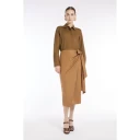 Max Mara Dame Skjørt Brun S,