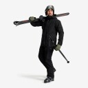 RevolutionRace AccXel Insulated 2L Ski Jacket Herre Black Størrelse:S   Skalljakke Turjakke & Vindjakke