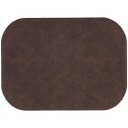 VEGA Bordbrikke Shana 4 runde hjørner; 32.5x44 cm  BxL ; Brun/Gråbrun; Rektangulær; 6 Stykk / Forpakning