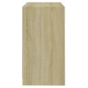 vidaXL Skjenk sonoma eik 70x41x75 cm sponplate