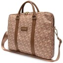 Guess Gcube Stripes Laptopveske 16" Beige GUE002884