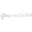 Toggleterminal   10 mm   24 mm   19 mm   13000 kg   32,5 mm   228 mm   100 mm
