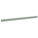 Markisevalance for 4 m ramme Grønn og hvit 3.8x0.2 m