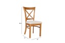 Mix&Match Stol Naturhvit -