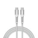 Verbatim USB-C Lade- og Synkroniseringskabel 1,2 m 100W Grå
