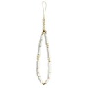 Guess Anheng Gustpeaw Phone Strap Hvit/Hvit Heishi Beads