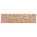  Teppe Runner MARSA Gul 80 x 350 cm Polyester og PVC